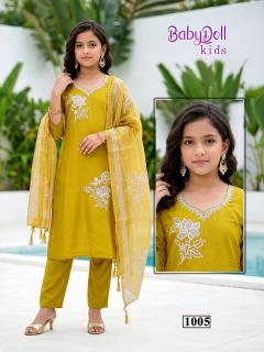 Desi kudi baby doll kids vol 5 kurti manufacturers and wholesalers